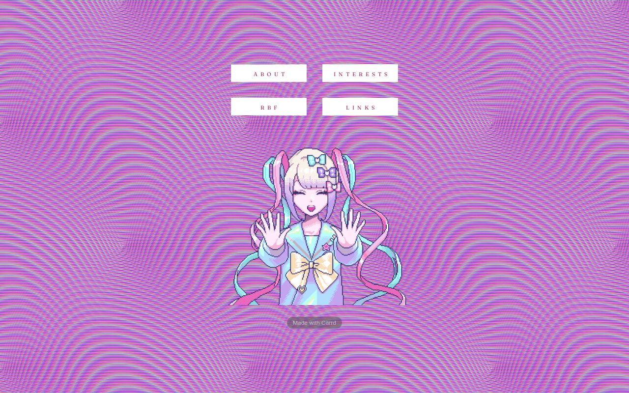 Carrd profile picture for @opal